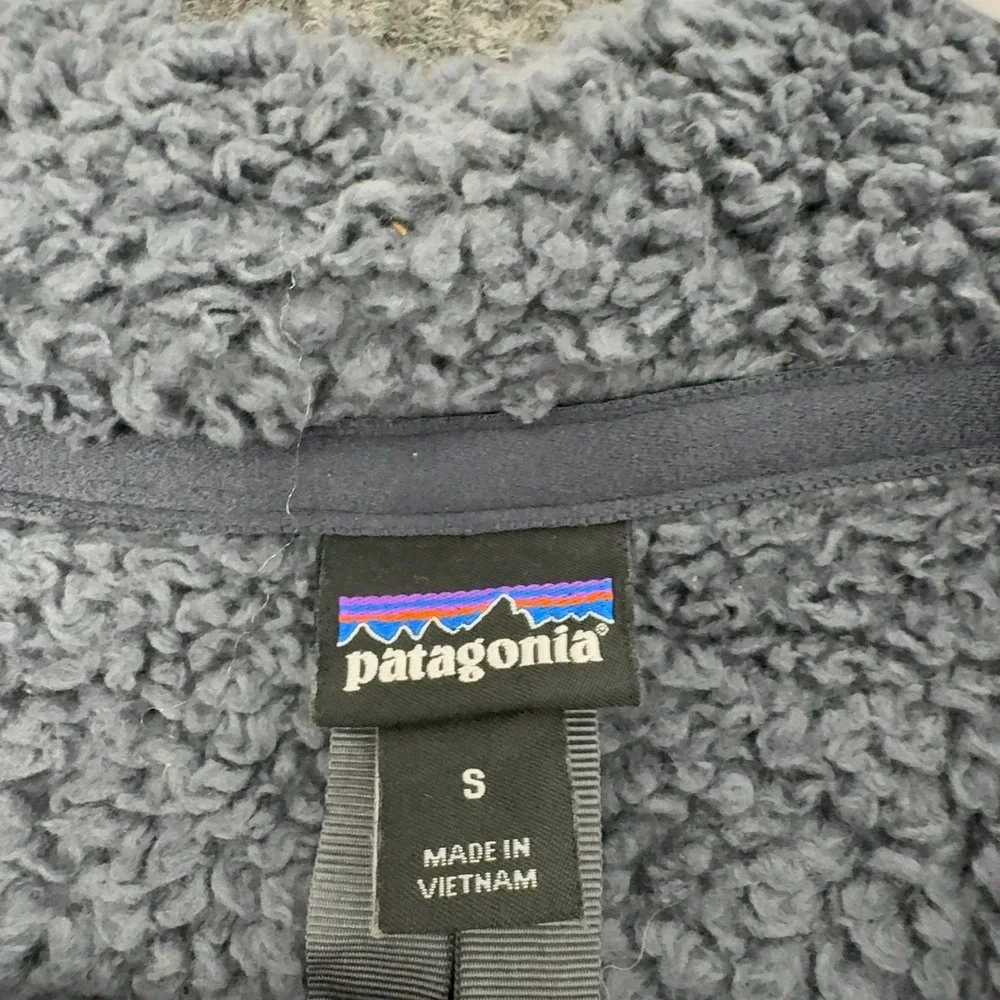 Patagonia Fleece Pullover‎ Small Grey Polyester Quarter Zip Los Gatos Gorpcore
